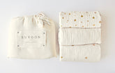 Mixed Gold Swaddle (set of 3)